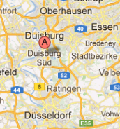 Lage Gesundheitszentrum am Sittardsberg, Duisburg